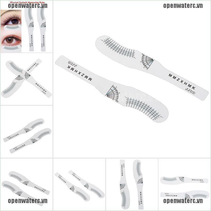 Bộ 2 Thước Đo Dùng Để Nối Mi Trước Và Sau Khi Nối Mi