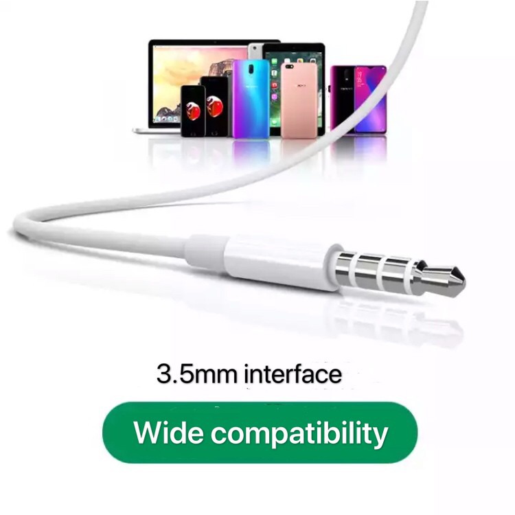 Tai Nghe Nhét Tai Với Jack 3.5mm Cho Điện Thoại Oppo R17 R15 Find X F7 F9 Ax5 A3S