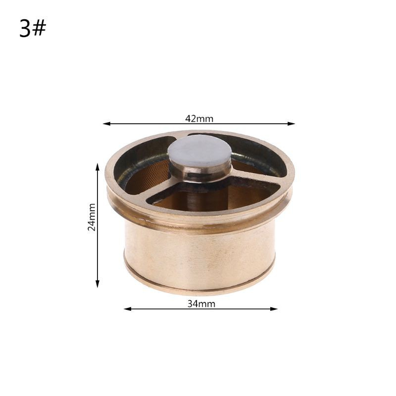 Nắp đậy cống thoát nước khử mùi bằng đồng thau tiện dụng cho nhà tắm