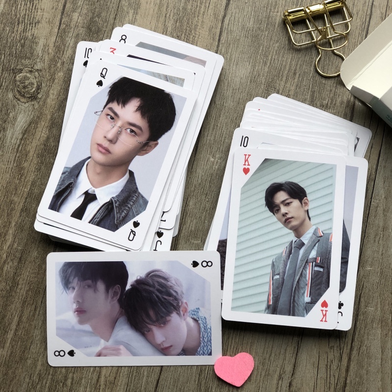 Bộ bài Bác Quân Nhất Tiêu Tiêu Chiến Vương Nhất Bác Bo Jun Yi Xiao Zhan Wang Yi Bo