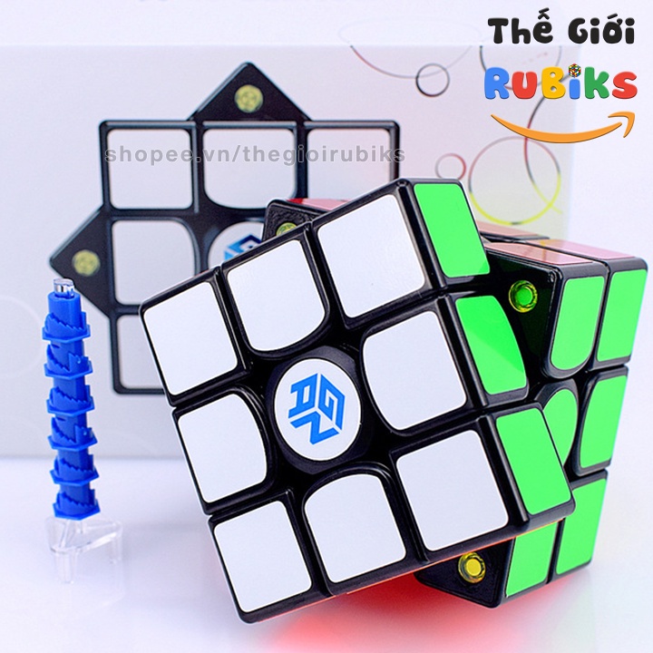 Rubik 3x3 GAN 356 Air M Có Nam Châm &amp; GAN Air Master Bản 2019 Core IPG v5.