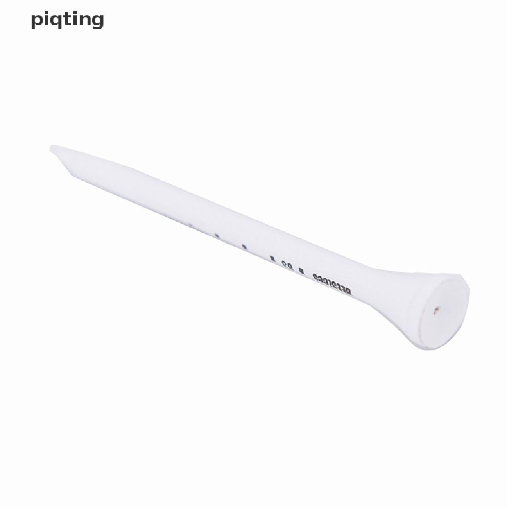 Piqt 50PCS Professional Golf Tees 83mm White Golf  Tee Scale Golf Tees EN