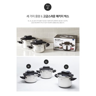 Nồi áp suất Lock&Lock One touch CCP226SLV
