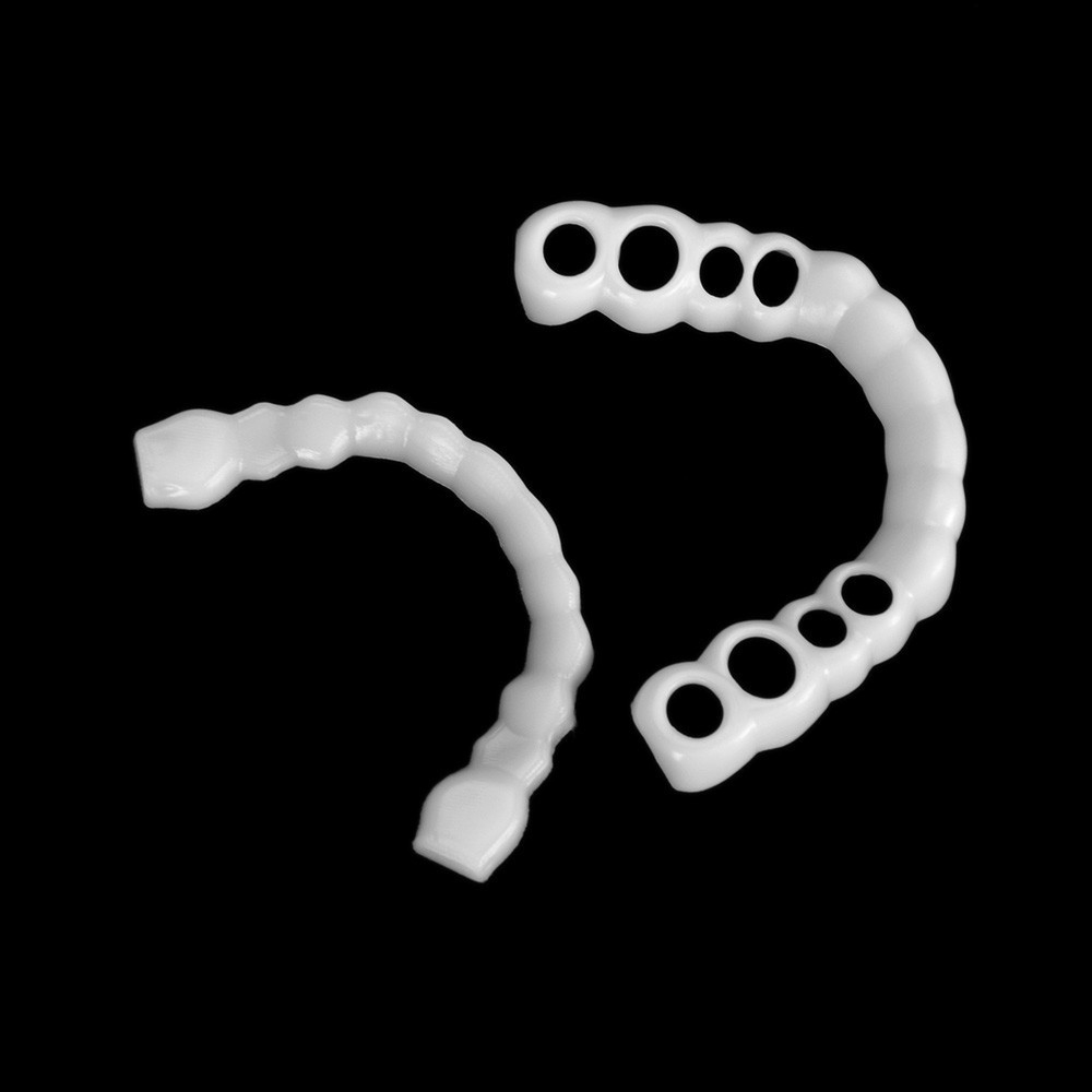 Bộ 2 bọc răng trắng có thể tái sử dụng