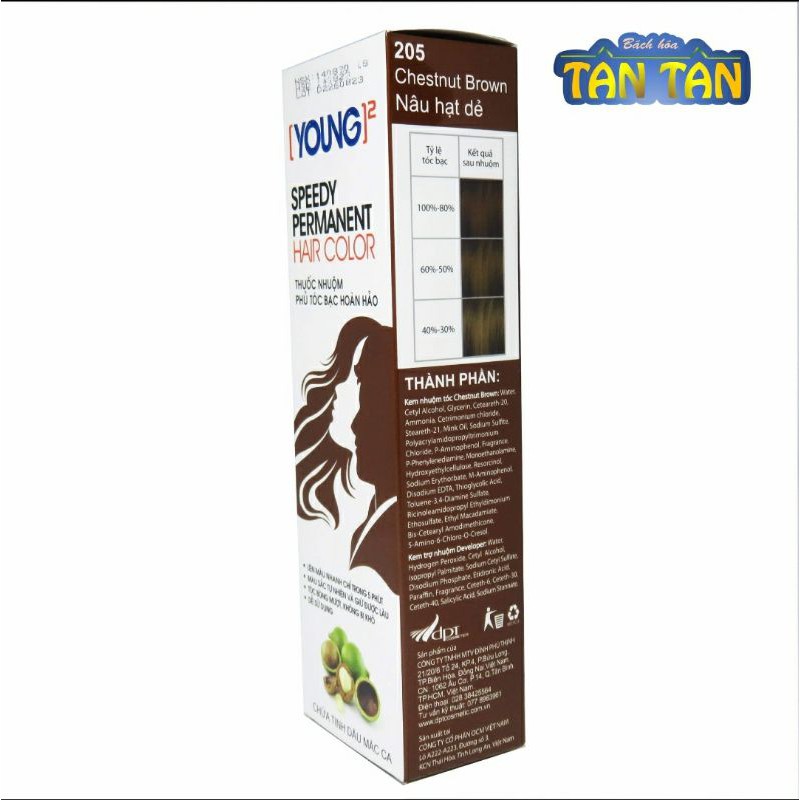 THUỐC NHUỘM PHỦ BẠC YOUNG