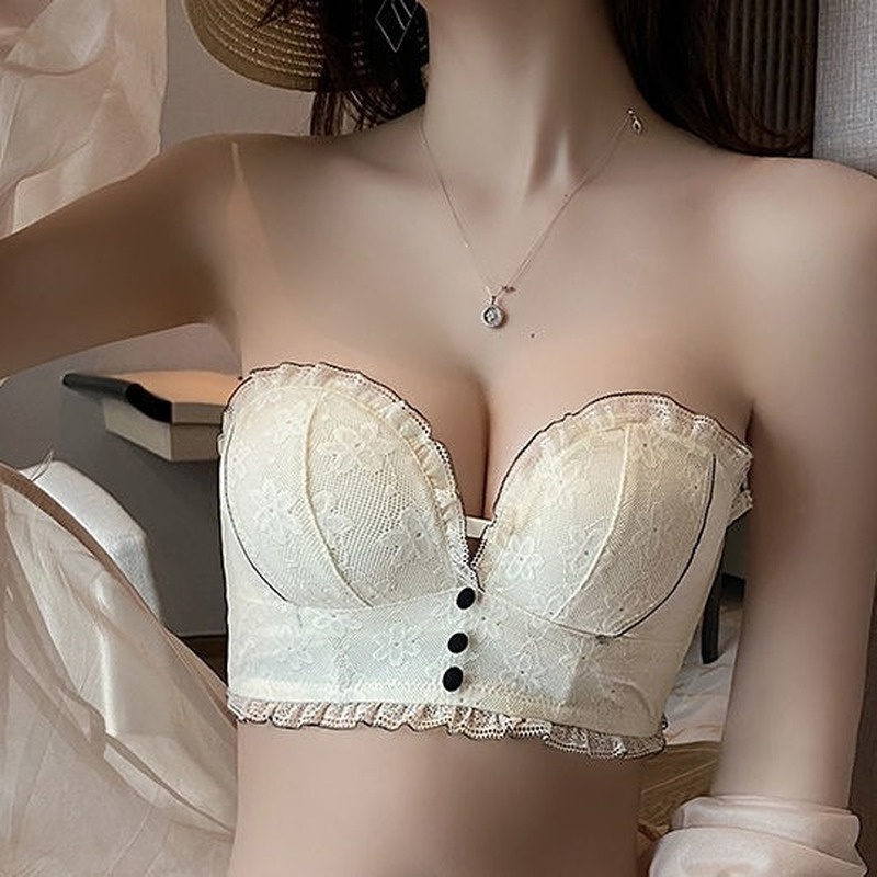 Áo Lót Nâng Ngực Không Dây Chống Chảy Xệ Cho Nữ