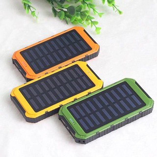 [FreeShip - Xả Kho] Pin sạc dự phòng năng lượng mặt trời đa năng pin 3 in1 tích hợp đèn pin và móc treo
