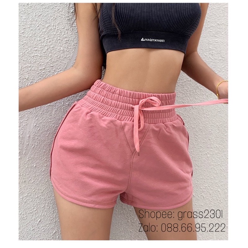 Quần shorts thể thao tập gym yoga nữ chính hãng NaQi