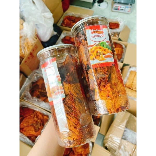 Khô Bò Miếng Đóng hủ Pet 200/300gr