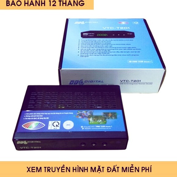 Bộ đầu kĩthuậtsố VTC 201 - đầu kĩthuậtsố HD VTC 201.