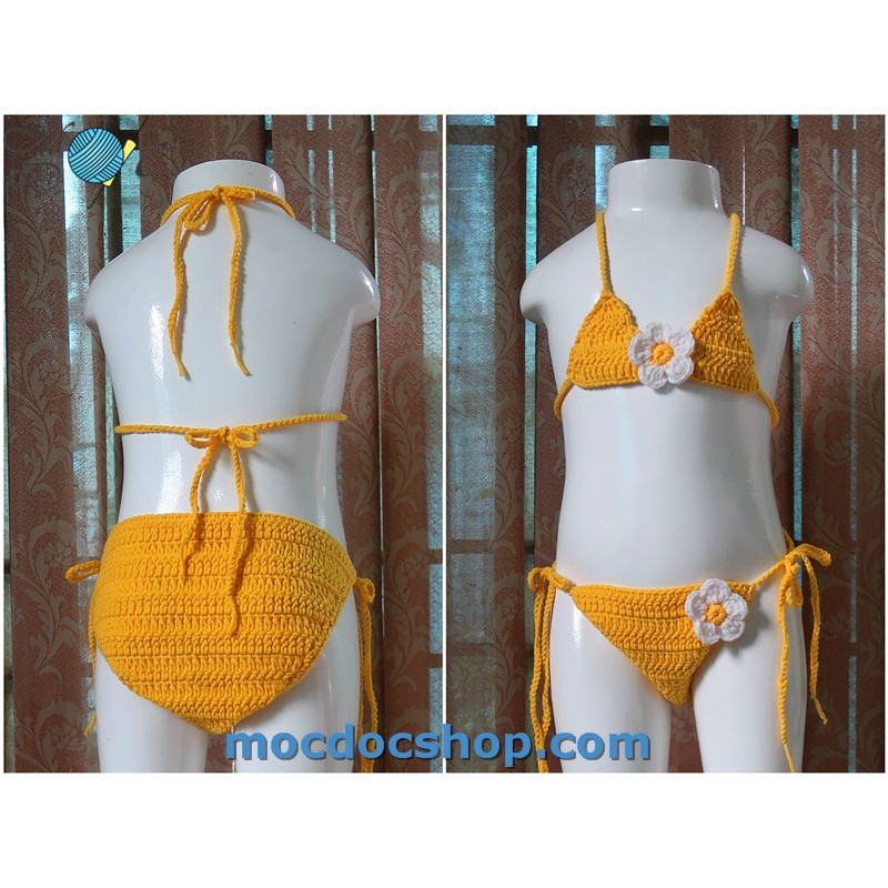 Bikini len cho bé gái 4-18 kg
