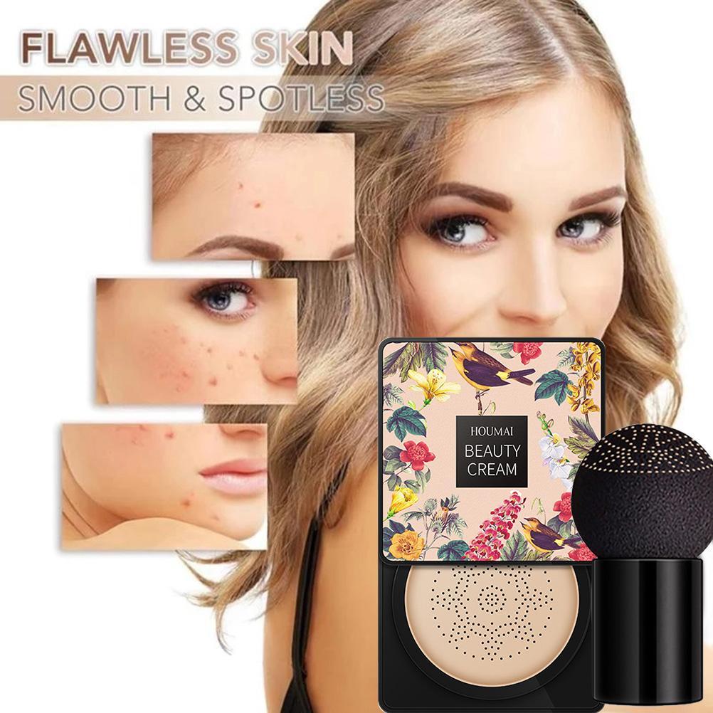 (Hàng Mới Về) Kem Bb Air Cushion Che Khuyết Điểm Có Mút Đầu Nấm Thời Trang | BigBuy360 - bigbuy360.vn