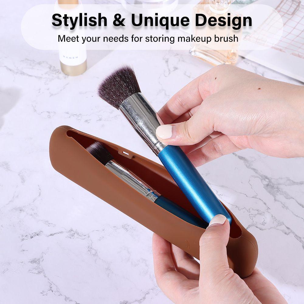 Hộp Silicon Mềm Đựng Cọ Trang Điểm MIHAN1 Ốp