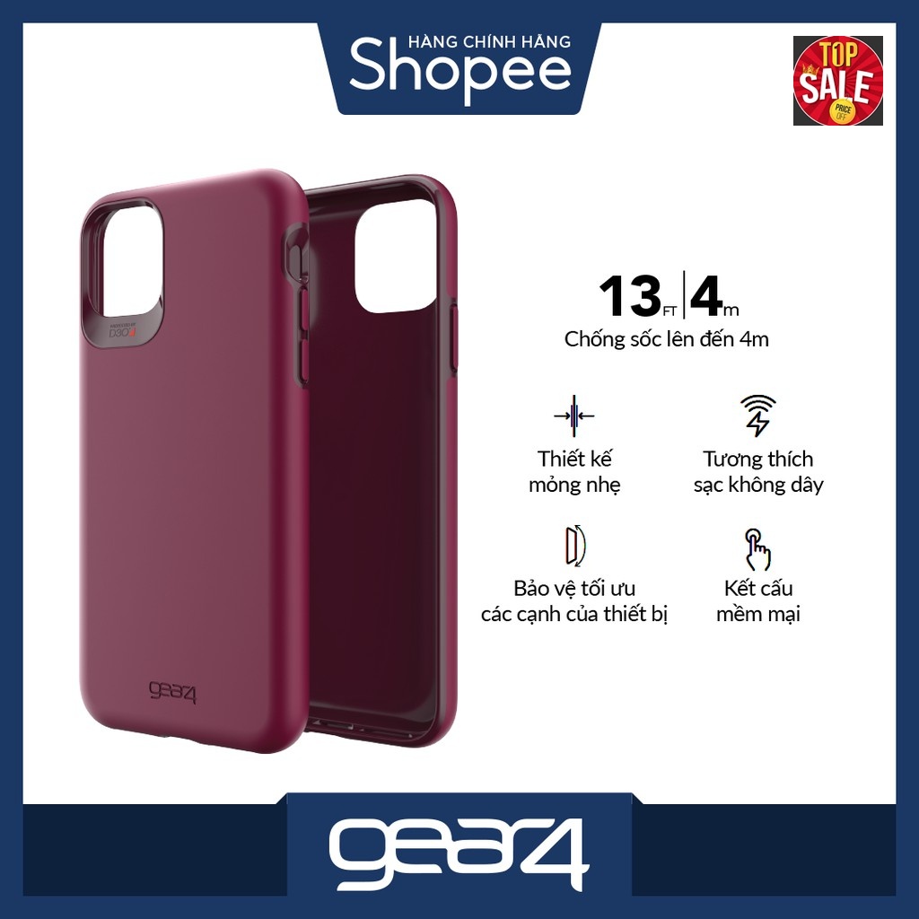 Ốp Gear4 Holborn cho iPhone 11/ 11 Pro/ 11 Pro Max