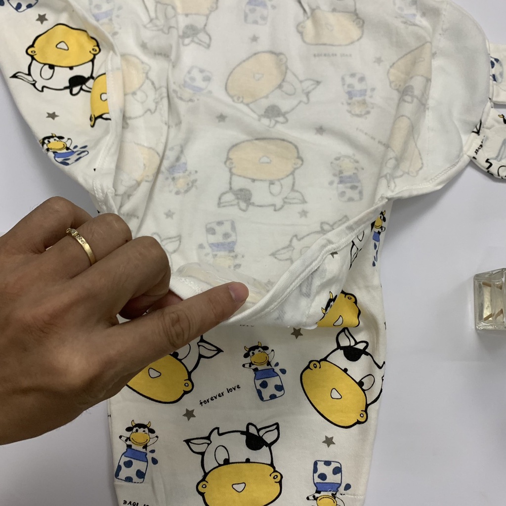 Ủ kén cho be sơ sinh Swaddle Me Summer 100% cotton
