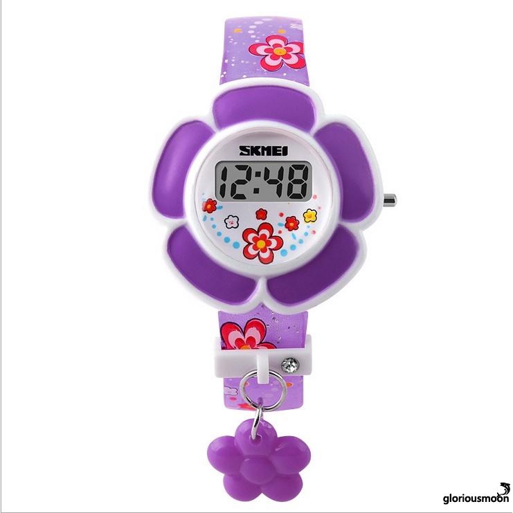 Đồng hồ đeo tay điện tủ hình hoa dễ thương cho bé gái | BigBuy360 - bigbuy360.vn