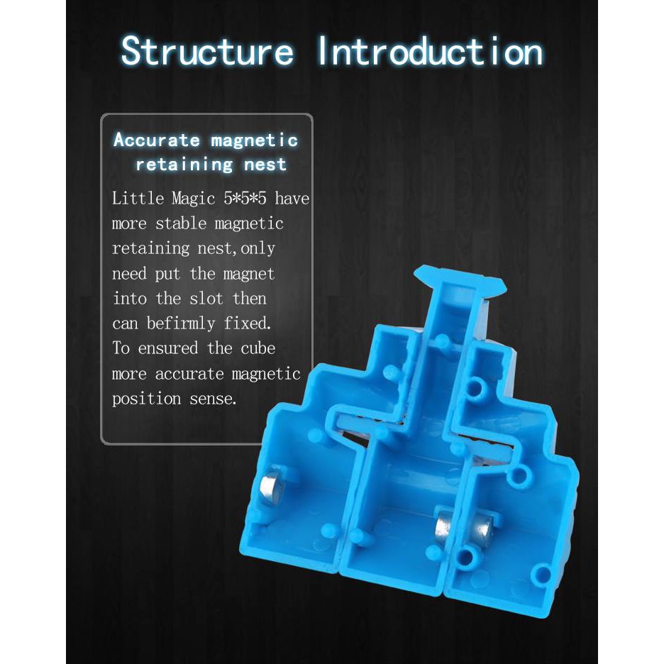 Rubik 5x5 YuXin Little Magic 5X5x5 M Có Nam Châm