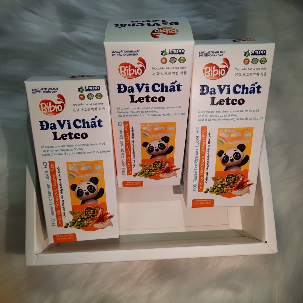 (HIỆU QUẢ) Đa Vi Chất, siro ăn ngon, giúp bé ăn ngon, tăng hấp thu, tăng sức đề kháng –hộp 24 gói