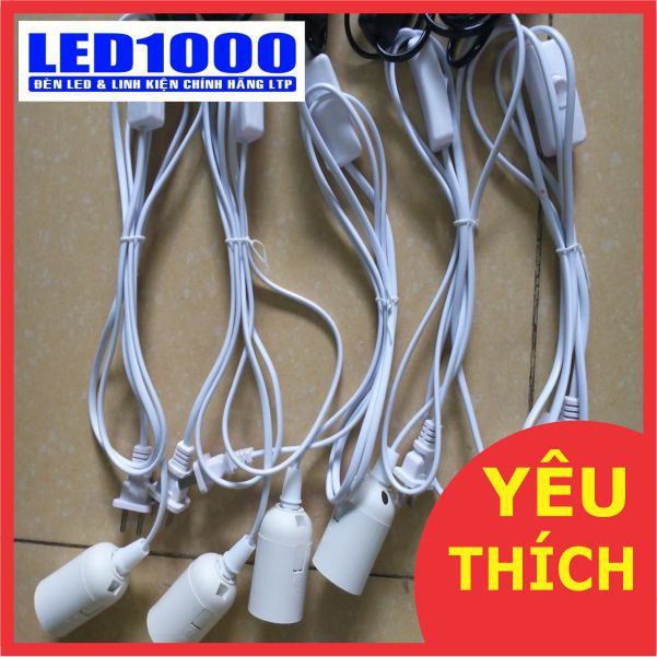 Phụ kiện trang trí - DÂY ĐIỆN CÓ PHÍCH CẮM & CÔNG TẮC - MSP: 623