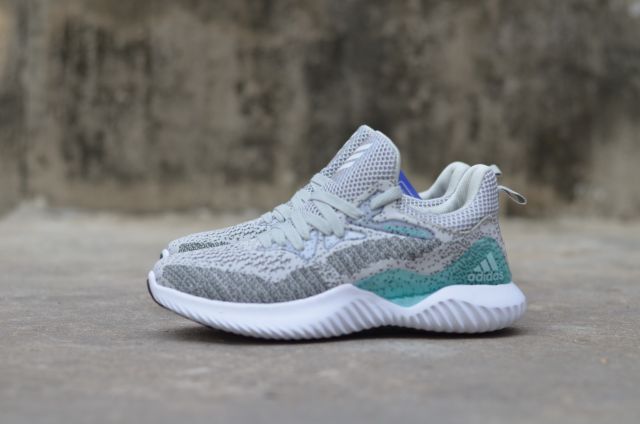 [Full box] Giầy thể thao alphabounce xám phối xanh nam nữ