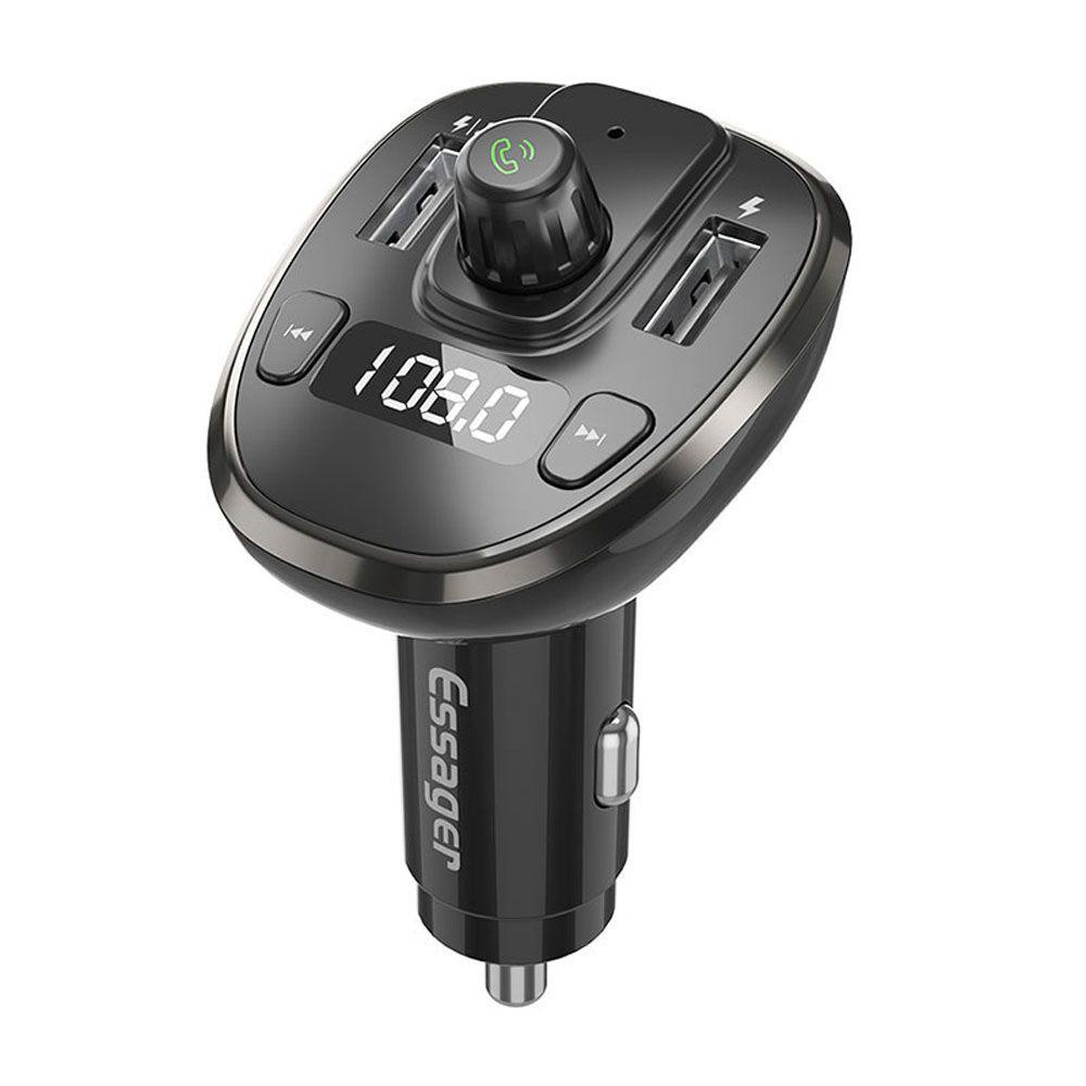 Củ Sạc Xe Hơi GLENES Tích Hợp Đài FM Cổng USB Chất Lượng Cao