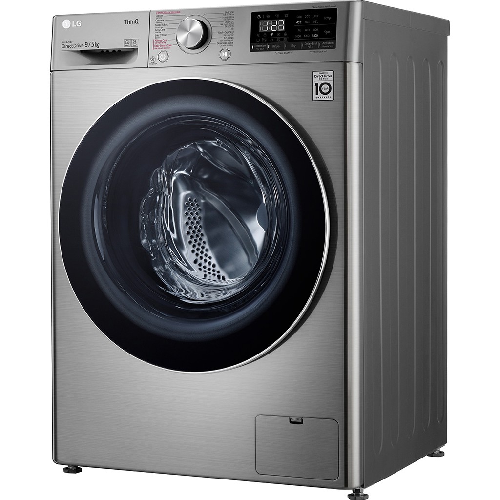 [MIỄN PHÍ VẬN CHUYỂN - LẮP ĐẶT] Máy giặt sấy LG Inverter 9 kg FV1409G4V