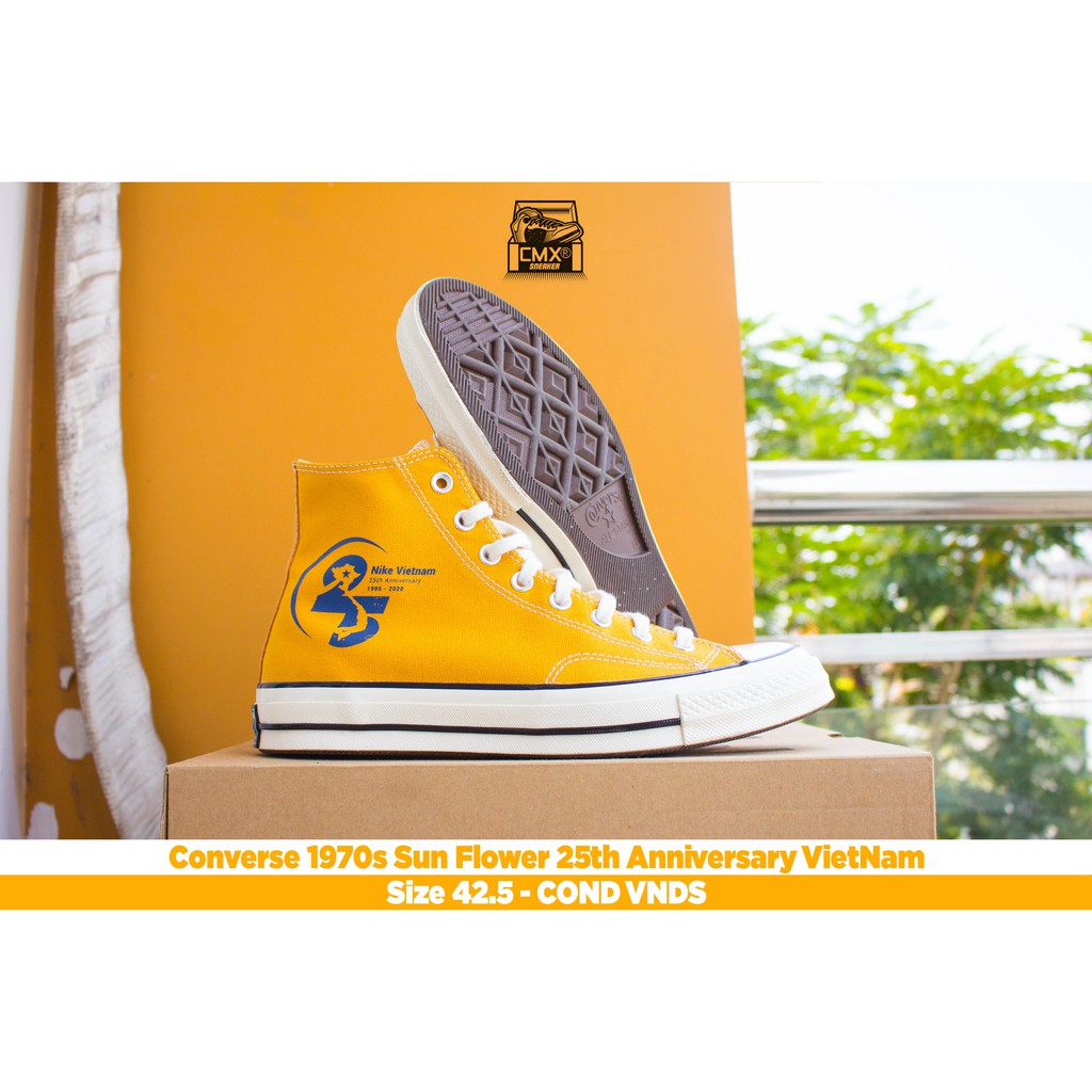 [ HÀNG CHÍNH HÃNG ] Giày Converse 1970s 25th Anniversary Việt Nam ' Sun Flower ' - REAL AUTHETIC 100%