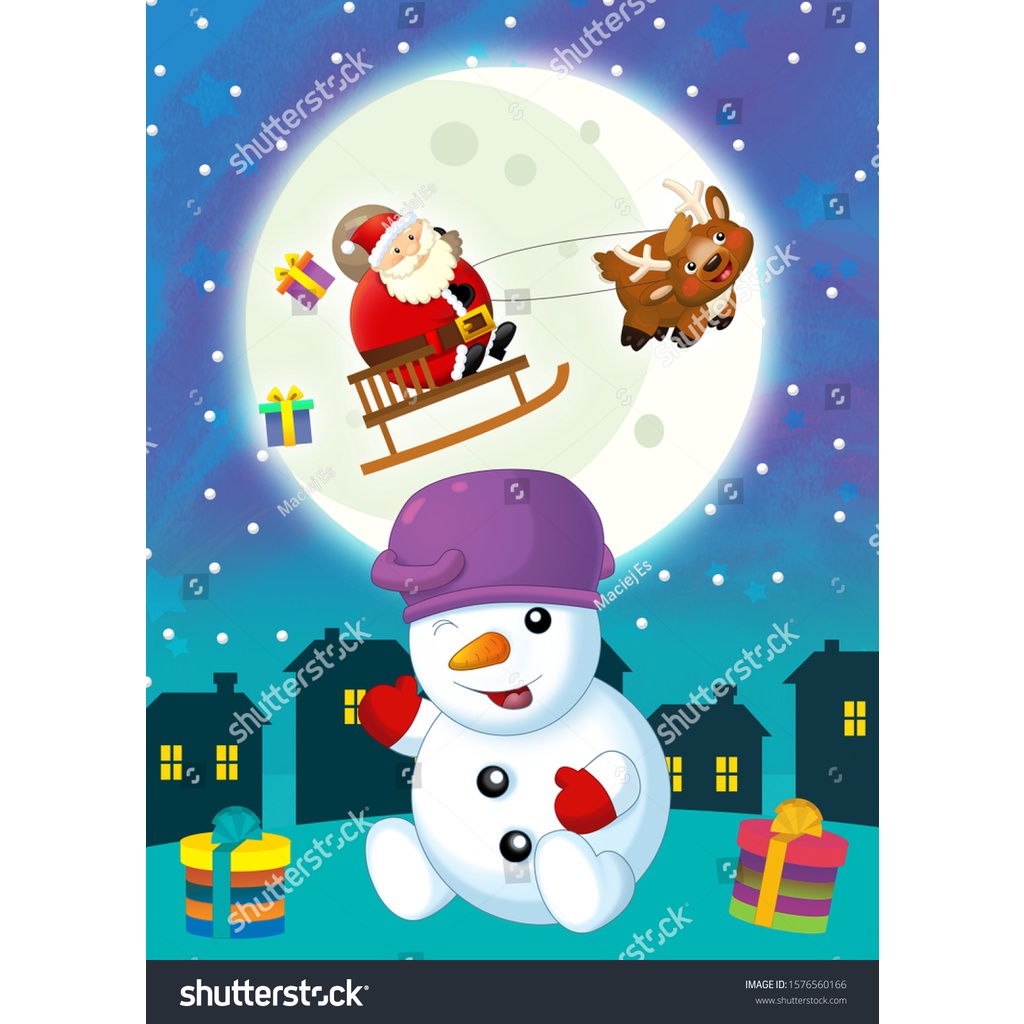 Tranh Dán Tường Giành Cho Quán Kem, Icream, Ốc Quế, trà tranh, trà sữa hình người tuyết Chèn Logo Tên Quán Miễn Phí