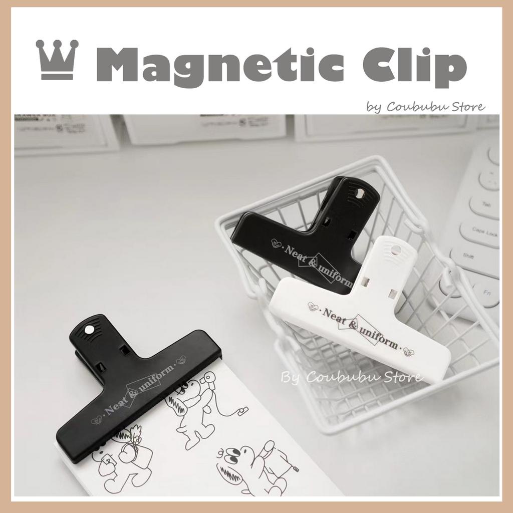 ✿Áo Thun Coububu Coububu In Hình Cá Tính✿ Kẹp Từ Tính Bằng Nhựa Đuôi Dài Chuyên Dụng Cho Tài Liệu / Sổ Tay