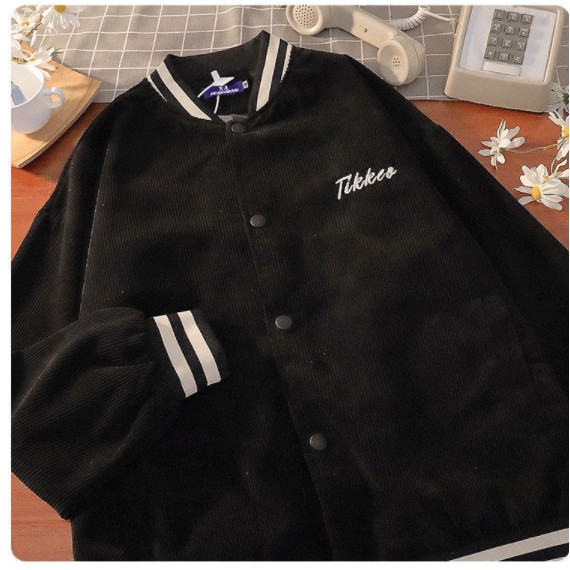 [Mã HunieHanh giảm 10% tối đa 30K đơn 99K] Áo bomber vải nhung siêu hot Aiteeins and Tikkeo | BigBuy360 - bigbuy360.vn