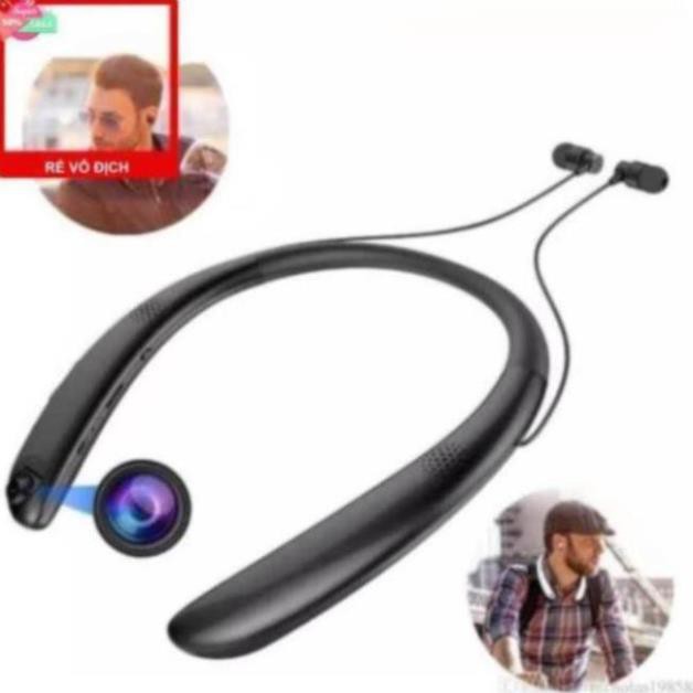 TAI NGHE BLUETOOTH LOA NGOÀI  KIÊM CAMERA THÍCH HỢP PHƯỢT VÀ DU LỊCH ALL IN 1 HP V9