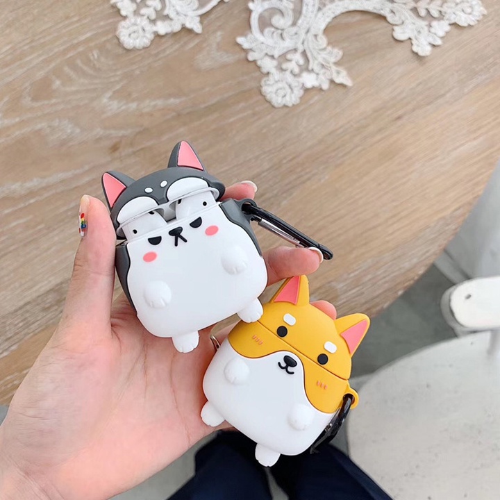 Case Airpods 1/2/3/Pro hình chú chó dễ thương - Vỏ ốp bảo vệ hộp tai nghe Airpods 1/2/3/Pro - Mã TZAP347