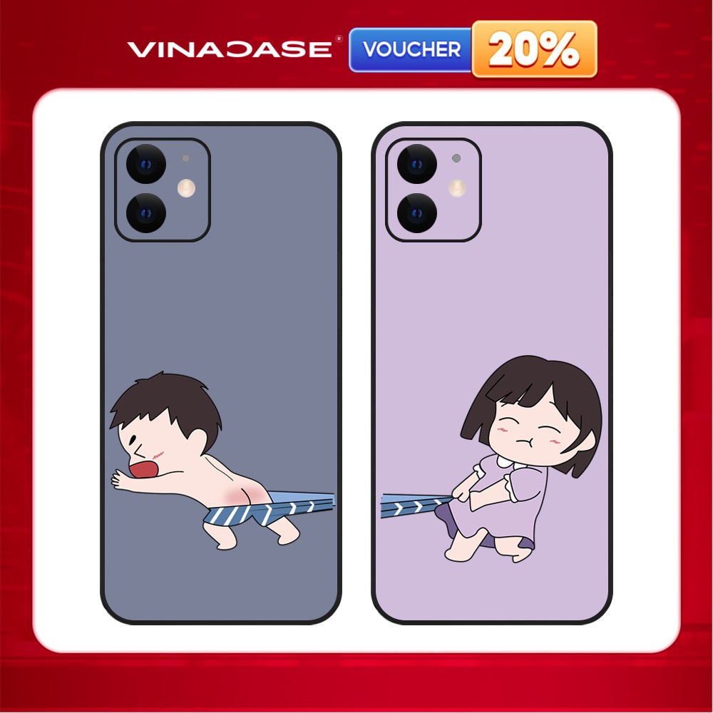 Ốp lưng Vina Case Iphone 6S/6 Plus/7G/8G/X/Xs/11/12/....dẻo cạnh vuông bảo vệ camera hình Ốp cặp BST3