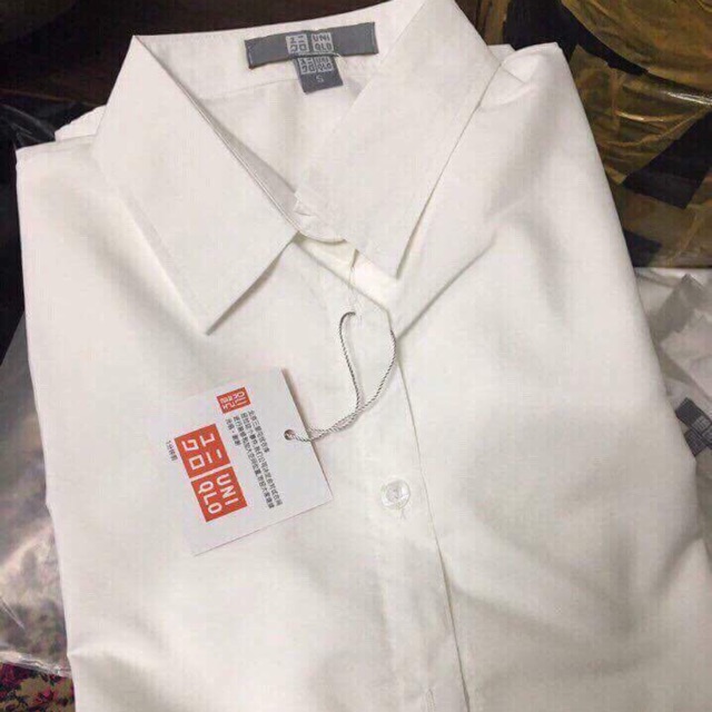 Sơ mi trắng uni