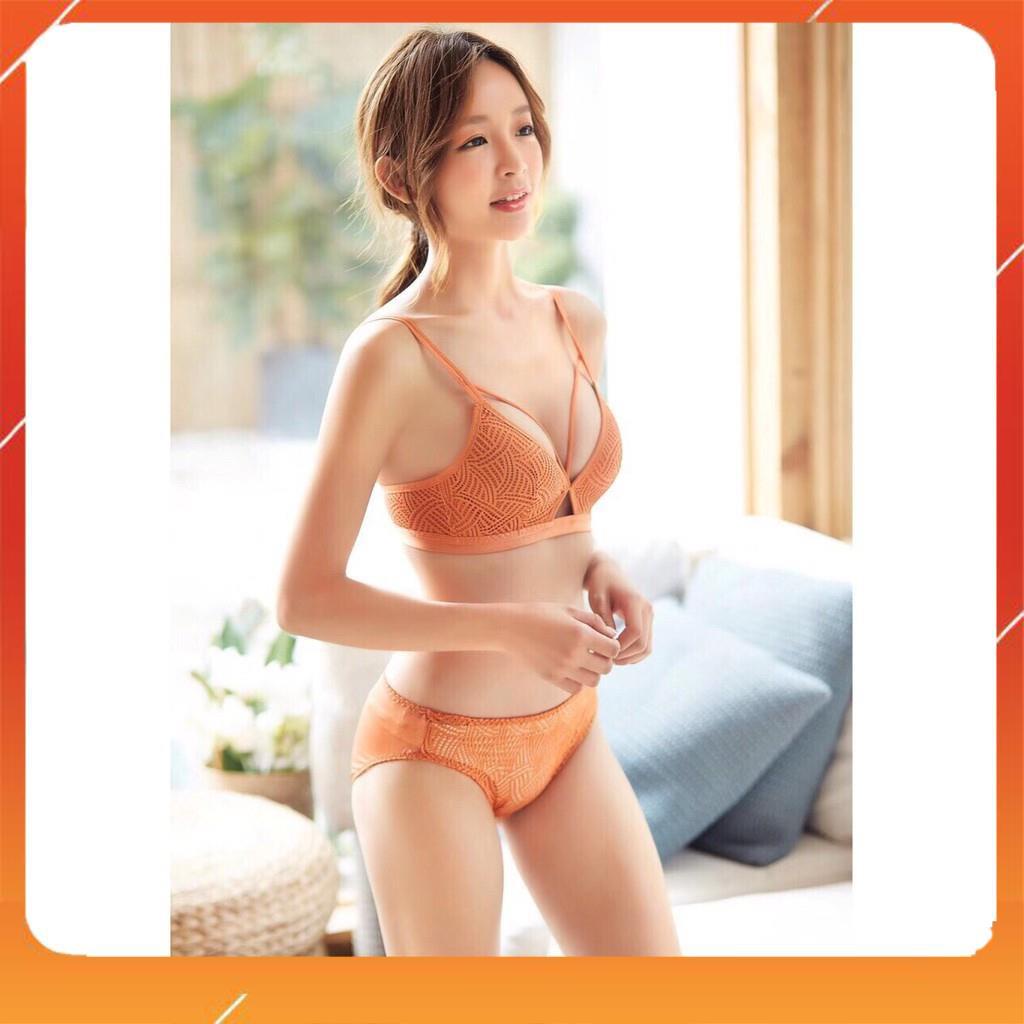 [Sale] Set bộ đồ lót nữ ren, áo không gọng, có đệm mút, Mã B17993