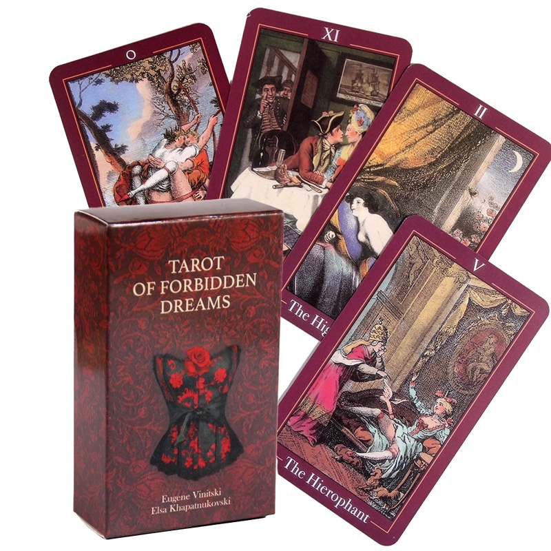 Bộ Thẻ Bài Tarot Phong Cách Tử Cấm Thành Vui Nhộn Cho Người Mới Bắt Đầu