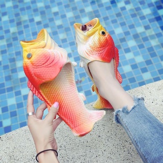 Dép Cá Chép Màu Đỏ Shopee