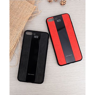 Ốp lưng iphone 6/6plus/7/7plus8/8plus/X/Xs/Xsmax/11Pro/11ProMax viền dẻo lưng da bóng kính