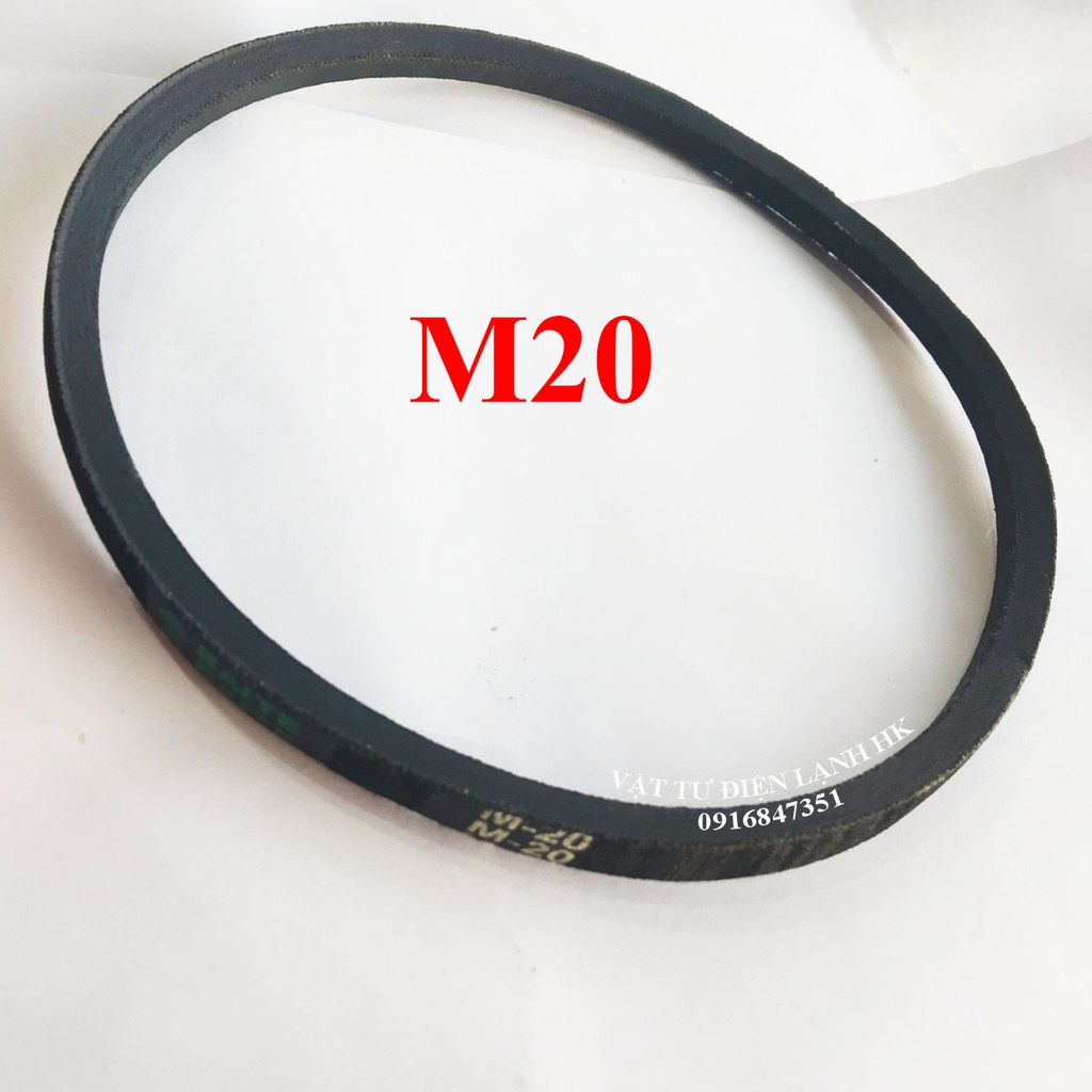 Dây curoa máy giặt cửa trên lồng đứng M18 M18.5 M18.6 M19 M19.5 M19.8 M20 M20.5 M21 M21.5 M22