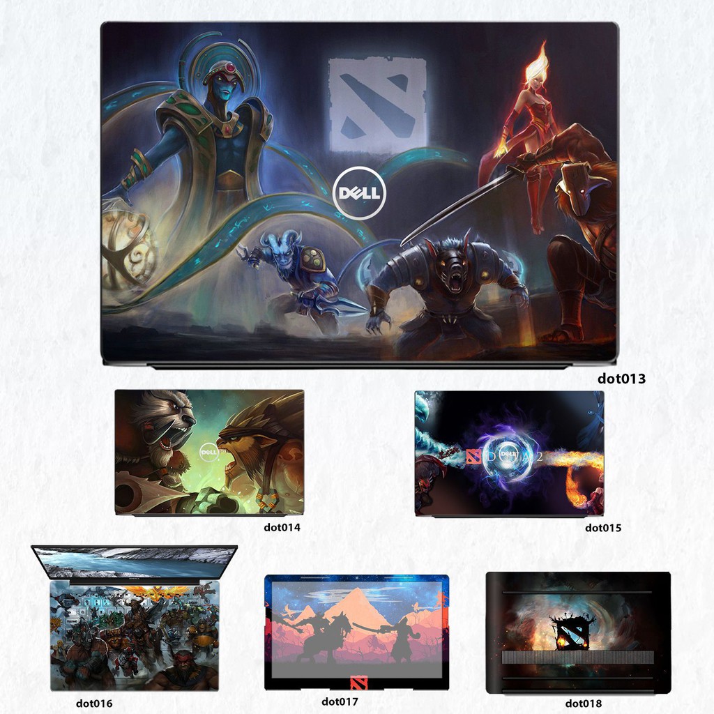 Skin dán Laptop Dell in hình Dota 2 nhiều mẫu 3 (inbox mã máy cho Shop)