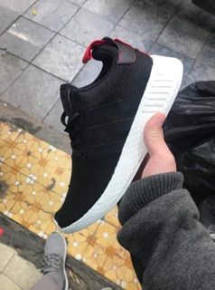 Giày thể thao nmd r2 phun đen