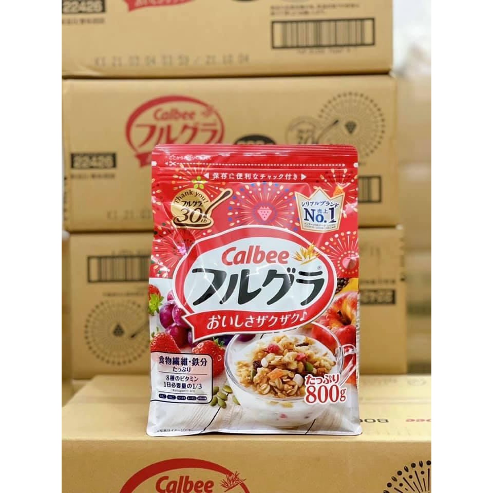 Ngũ cốc Calbee Nhật Bản 800g