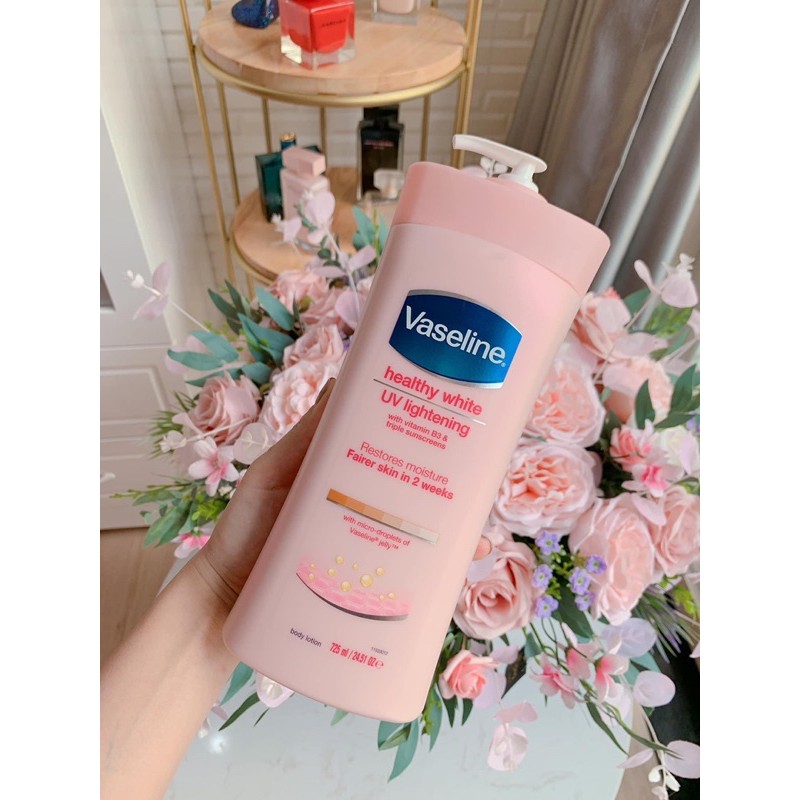 [FREE SHIP] Dưỡng Thể Trắng Da Vaseline Thái Lan 725 ml Chính Hãng