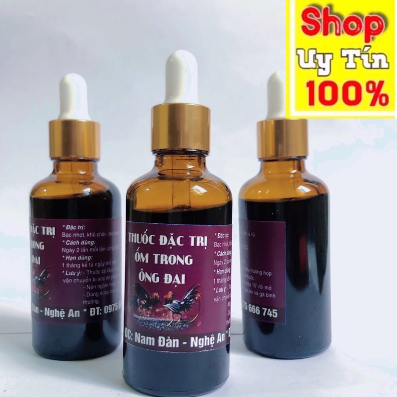 Đặc trị ốm trong, khô chân , teo lườn, tụt lực cho gà chọi