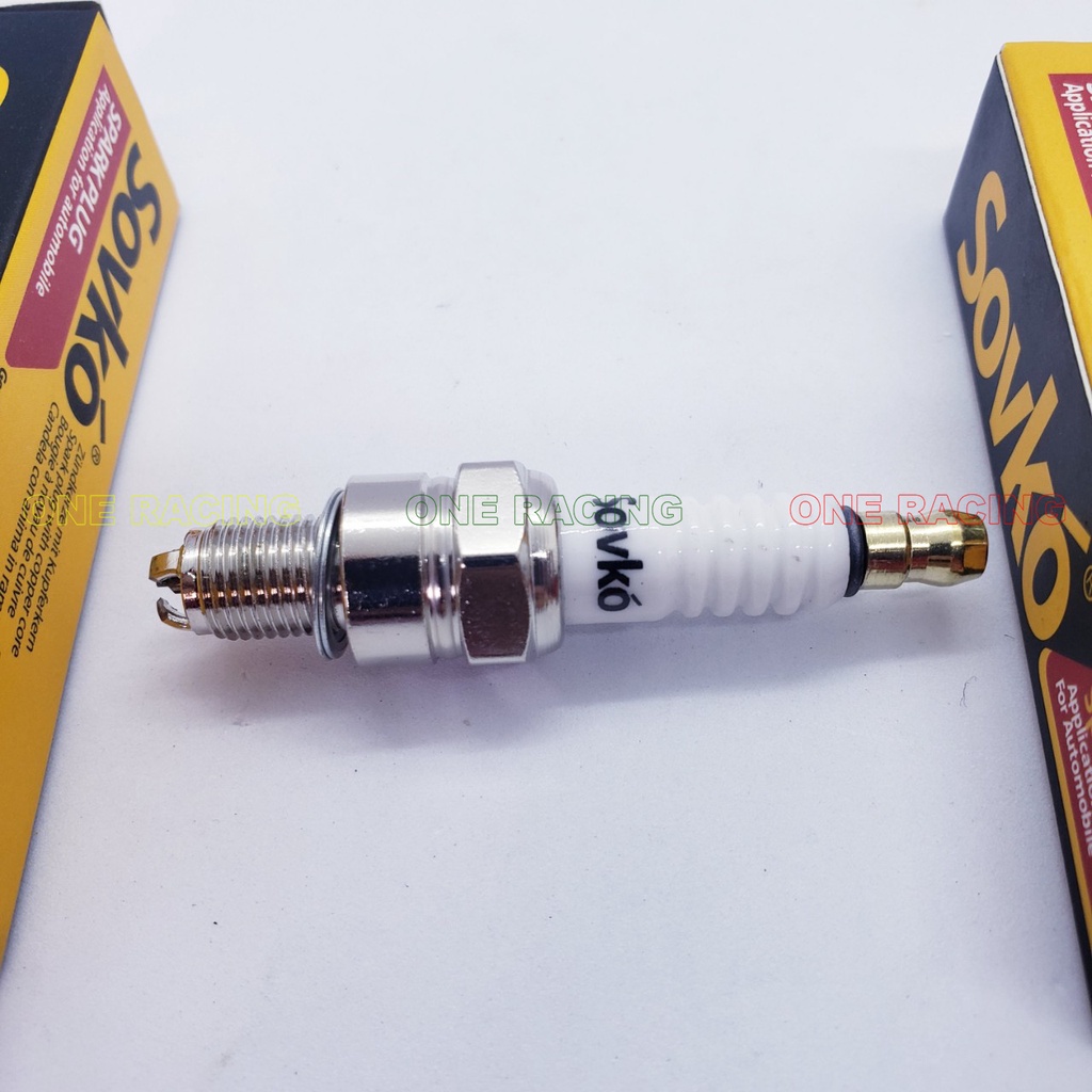 Bugi 3 chấu bạch kim sovko cao cấp gắn xe máy winner x ex 150 wave vision sirius và xe khác