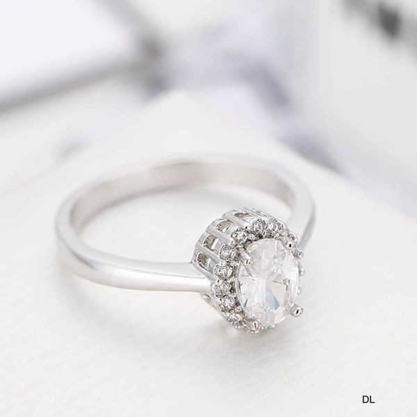 Nhẫn bạc nữ mặt gắn đá trắng kiểu dáng mới sang trọng mã N0165 - Bạc Bibi