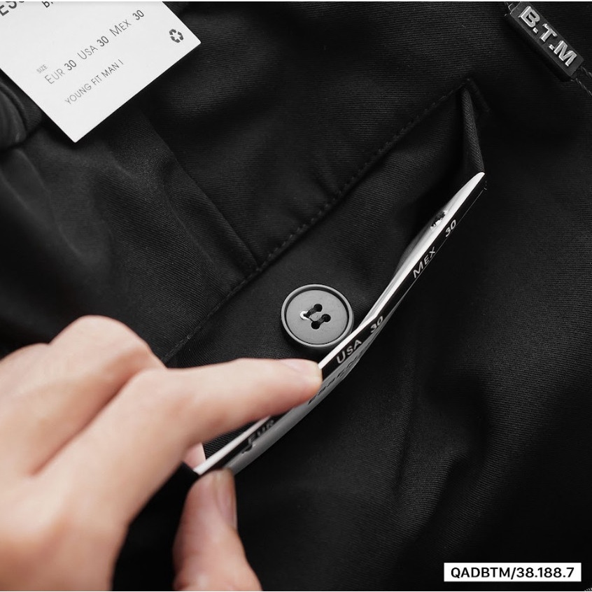 Quần tây/ quần âu nam chất vải tuypxi, thiết kế lưng chun co dãn thoải mái