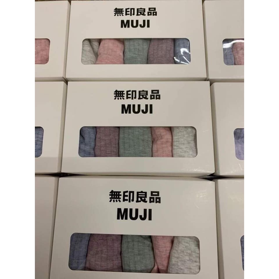 SET 5 QUẦN LÓT MUJI TĂM TRE XUẤT NHẬT