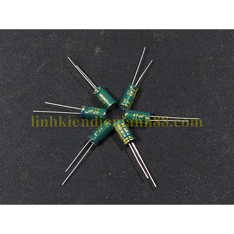 10 Cái Tụ Hóa 47uf 50v mới !
