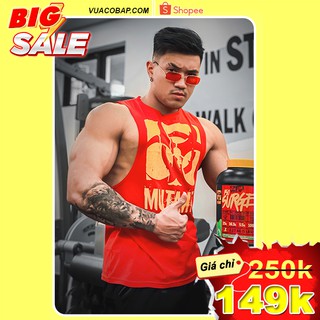 Áo Thun Sát Nách Thể Thao Nam Tập Gym Mutant Hàng Chính Hãng